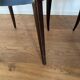Set of four Italian Mid-Century Modern High Back dining chairs by Aldo Tura