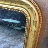 Golden mirror louis Philippe 130x90