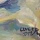 Wolfgang Heinz Unger, Colorful Still Life, 1971, Oil Painting, Framed