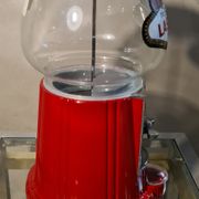 red candy dispenser las vegas 28x15 with its original packaging