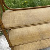 Vintage rattan shelf