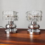 Paire de lampes Vintage 1970