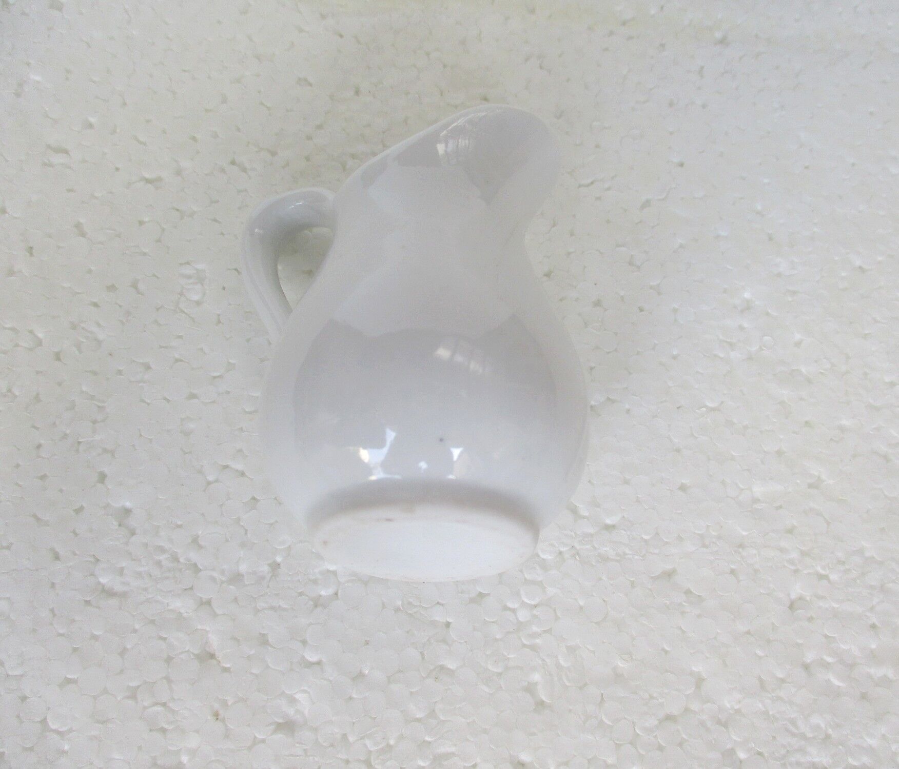 White porcelain cream pot