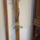 Old vintage coat rack wardrobe