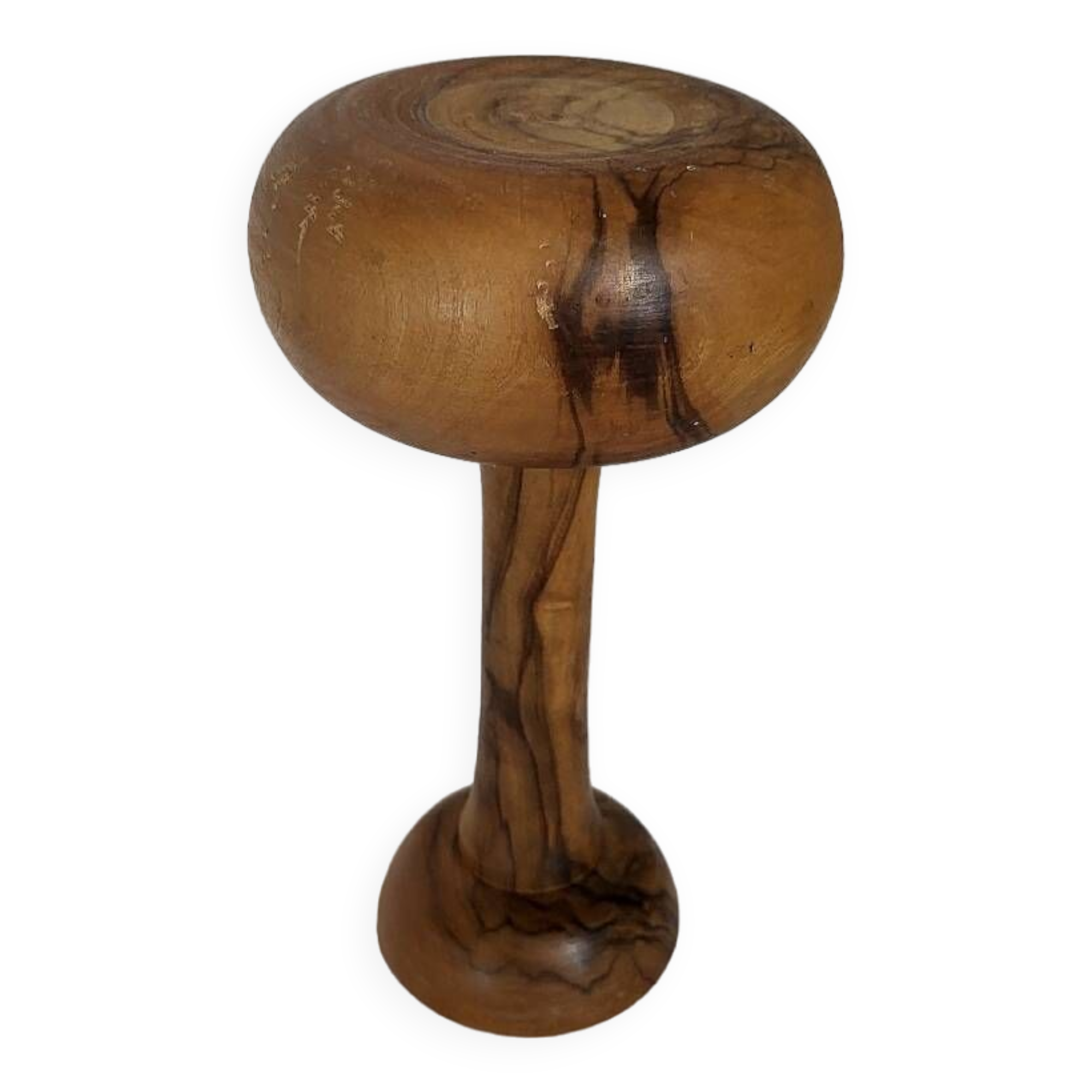 Porte chapeau en bois tourné, buis