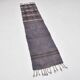 Tapis kilim turc gris 2x8 pour couloir, 56x244 cm