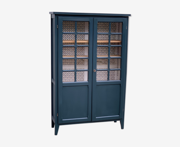 Armoire parisienne vitrée 1950