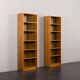 Pair of Danish bookcases in teak, Denmark, 1970s