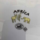 Hermes model africa plates