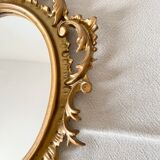 Vintage golden mirror