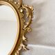 Vintage golden mirror