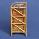 Commode vintage en rotin et bambou