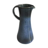 Very glazed blue pitcher
