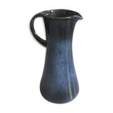 Very glazed blue pitcher