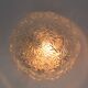 Vintage glass ceiling light, 1960s