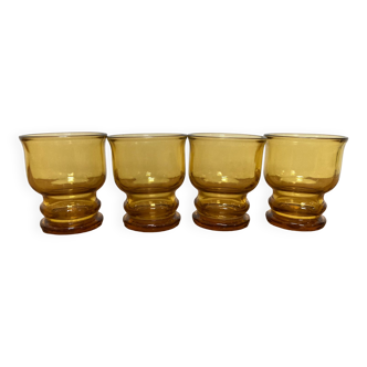 Set of 4 Pernod aperitif glasses