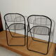 Pair of folding chairs Åland by Niels Gammelgaard for Ikea 1978