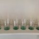 Série de 6 verres vintage