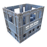 Locker of 12 plastic bottles in vintage gray elie roche color