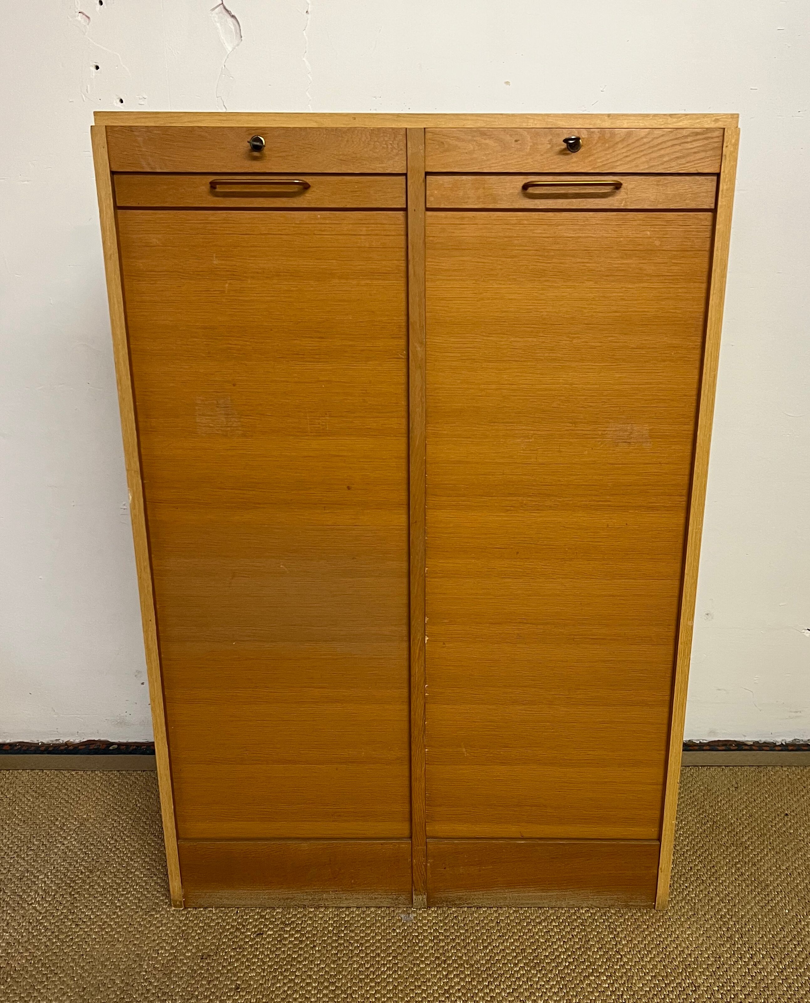 Double curtain binder