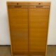 Double curtain binder