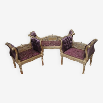 Banquettes style Louis XV