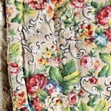 Ancienne couverture piquée boutis provençal