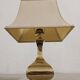 Solid brass lamp Aran model design Ciangiacomo, Italy circa 1970