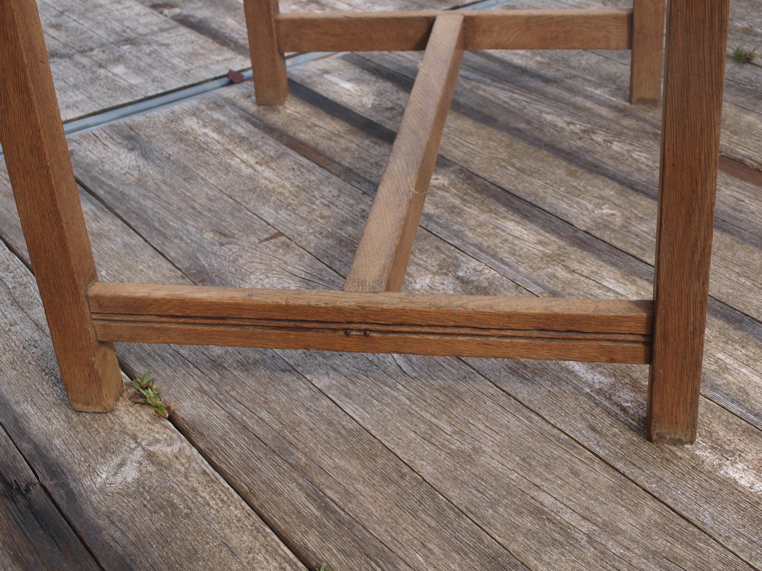 Oak writing desk