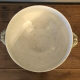 Soup pot in antique earthenware
