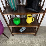Rattan bookcase