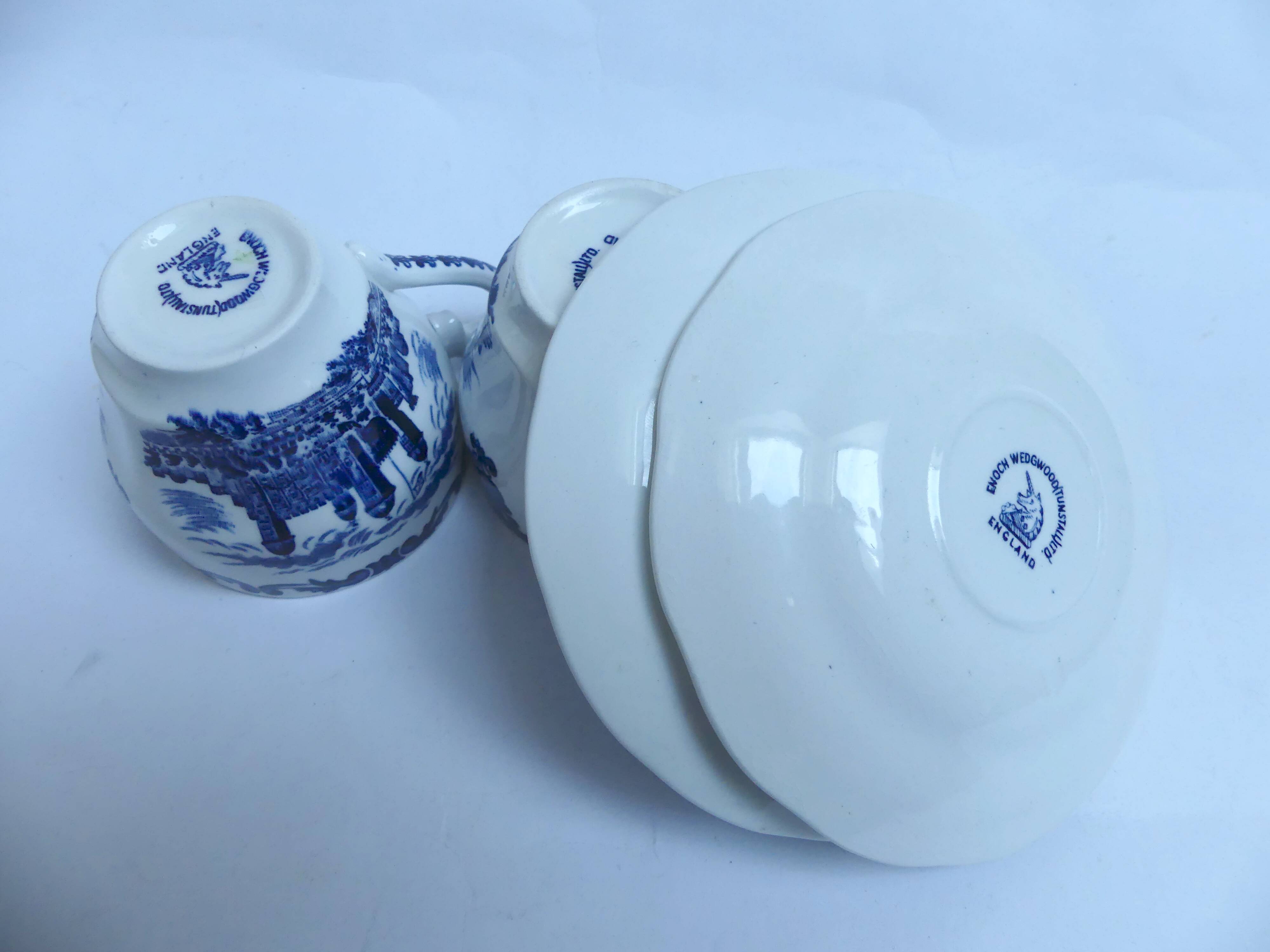 Wedgwood English Porcelain Mugs