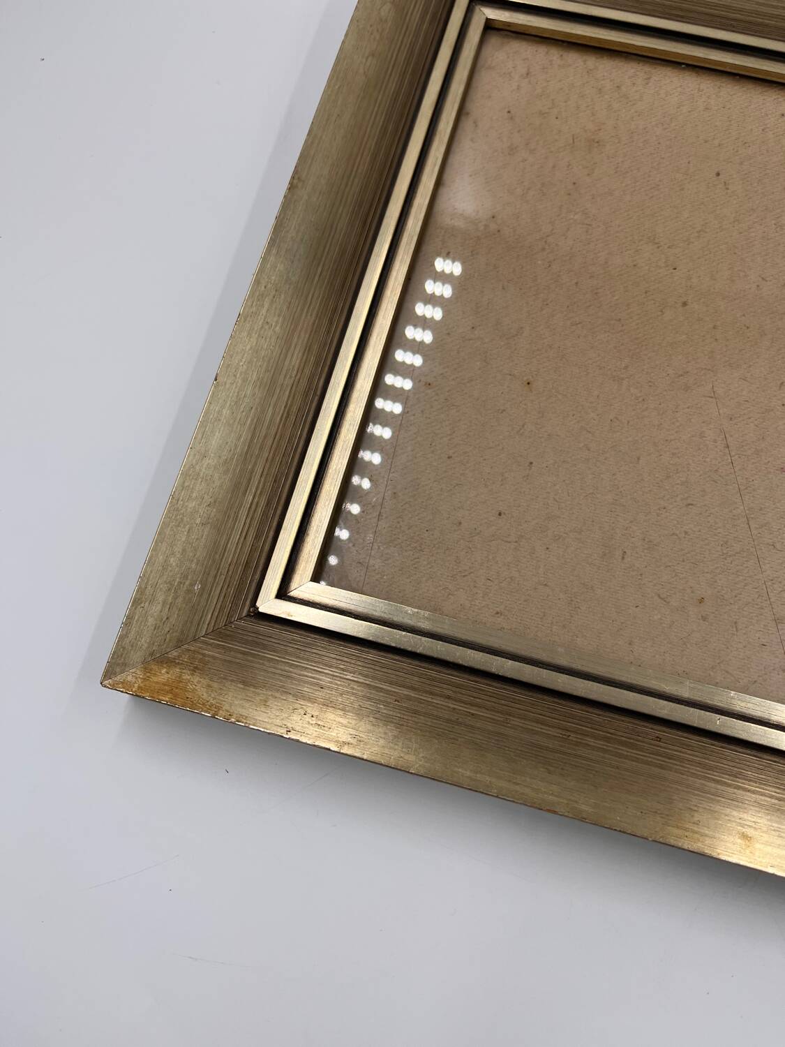 Set of 4 gold frames