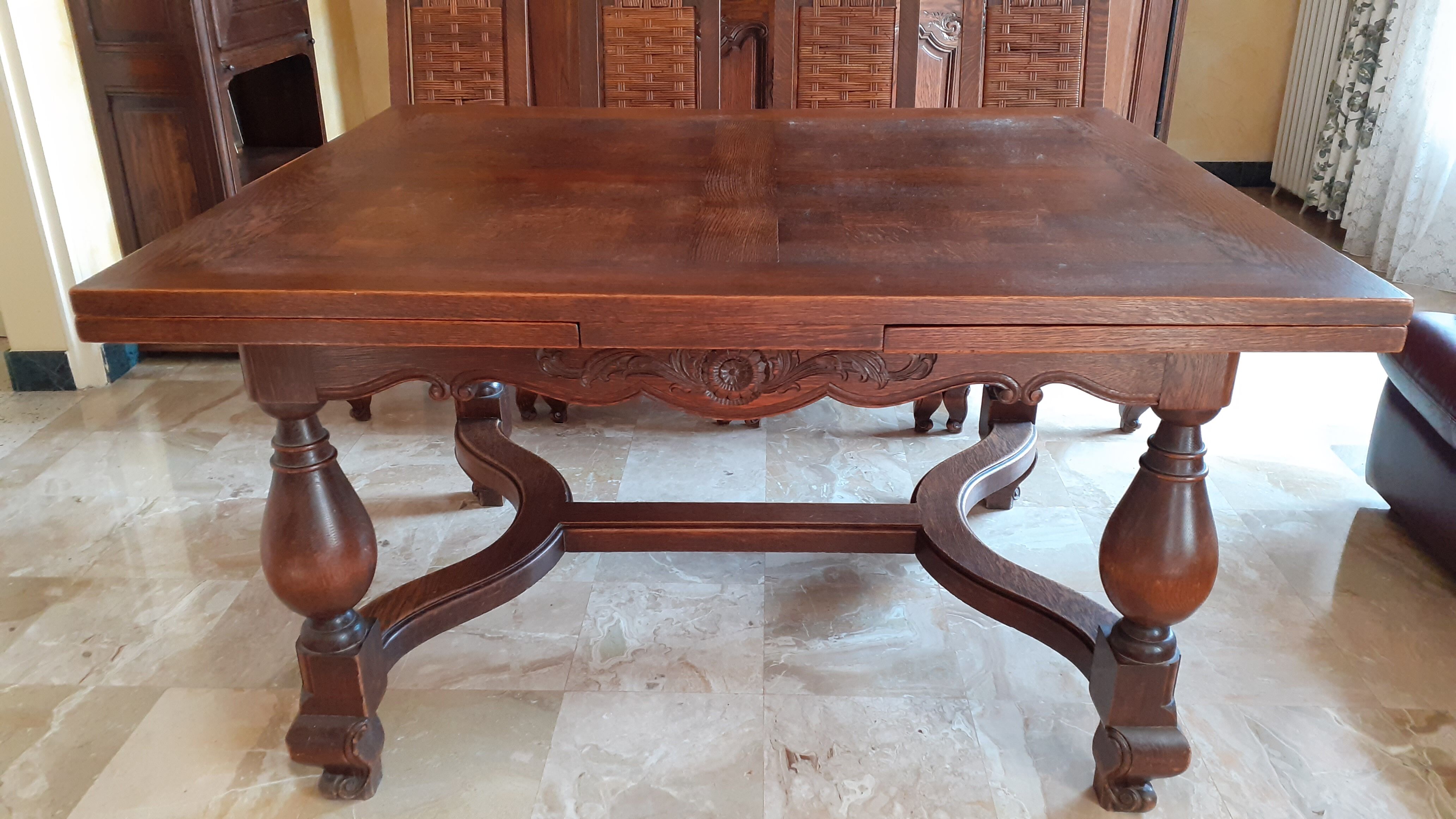 Buffet late 19th early 20th Norman style