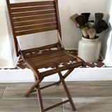 Old folding chair