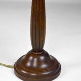 Art Deco fluted foot lamp, France, circa 1925