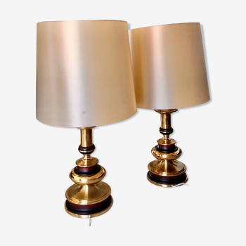 Pair of METAL XXL lamps