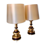 Pair of METAL XXL lamps