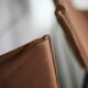 Paire de chauffeuses Kebe Danemark circa 1975 acier et toile "chocolat"