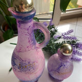 Set of glass decanters