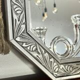 Art deco mirror 49x38cm