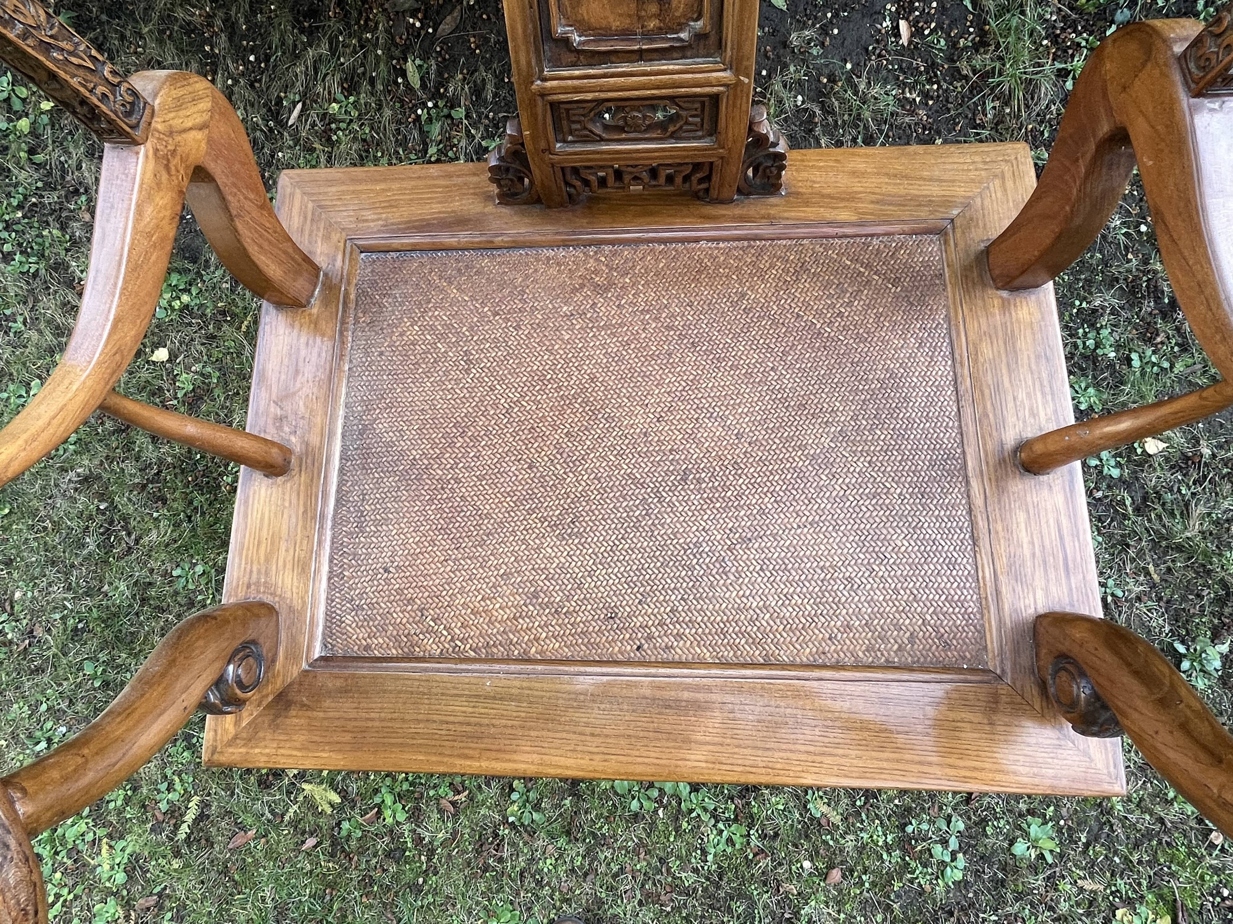 Chinese armchair - horseshoe - Very good condition