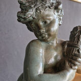 Cherub lamp