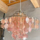 Mother-of-pearl chandelier