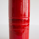 Red vase