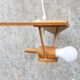 Wooden aircraft suspension