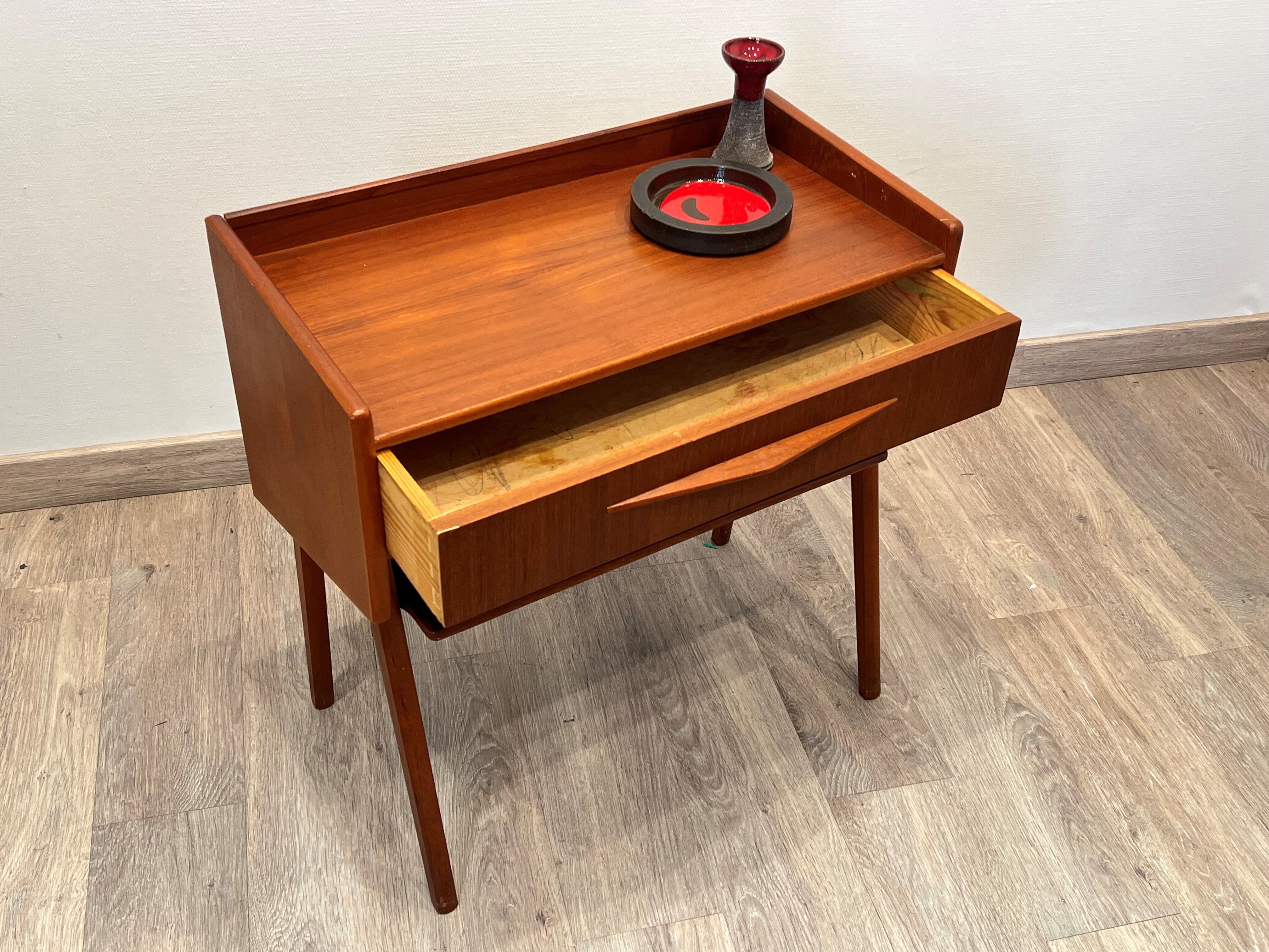 Scandinavian teak chest of drawers from Denmark.