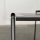 Postmodern perforated metal nesting side tables from Ikea, 1980s, set of 2.