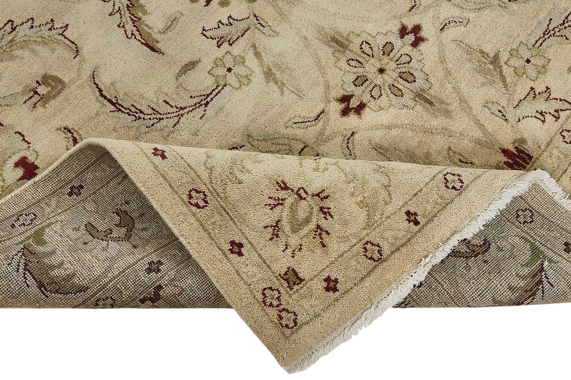 Turkish Handknotted Wool Oushak Rug 180 cm x 276 cm