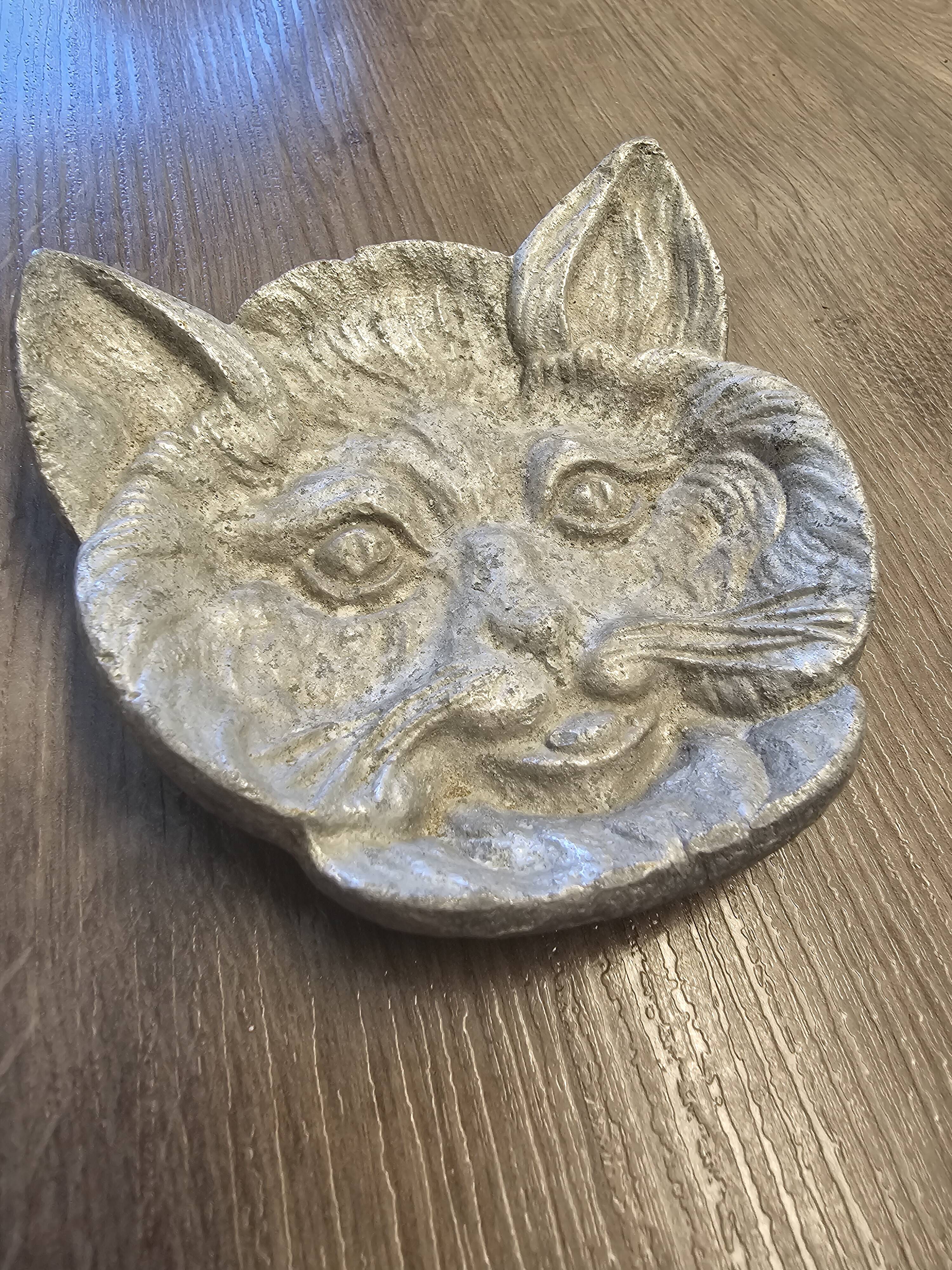Cendrier " Tete de chat"